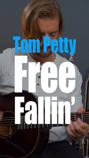 Here's one we look at during @guitarbreaks this weekend - Free Falling by Tom Petty #freefalling #tomoetty #acousticsongs | Andy Guitar