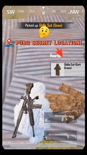 Ghillie Suit Location😲 #pubgmobile #bgmi #shorts