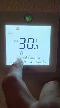 YR-E17 aircon turn off eco mode