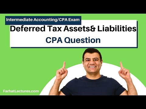 Deferred Tax Assets | Deferred tax Liabilities | CPA EXAM FAR | Intermediate Accounting