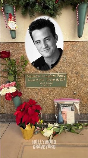 The Grave of Matthew Perry