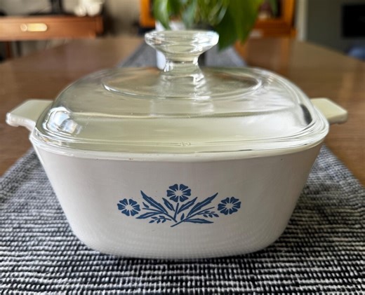 Extremely Rare Vintage Corning Ware Blue Cornflower Casserole Dish Very Old Stamp 1950s First Generation - Etsy Canada