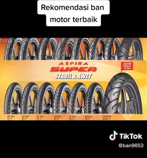 Rekomendasi Merek Ban Motor Terbaik untuk Harian