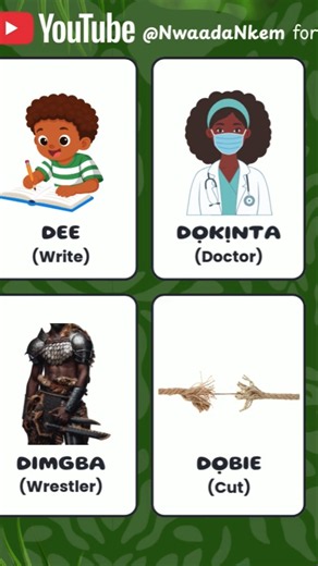 Can Your Child Say These Igbo Words? 👀🔤 Learn D (Dokinta, Dinta & More) | Igbo for Kids | Learn Igbo