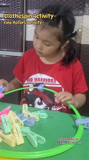 2.4K views · 35 reactions | Activity for Today The clothes spin...