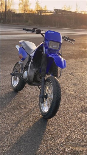 Best 125 ever 🌞 YAMAHA DT 125 4BL #dt125 #yz125 #supermoto
