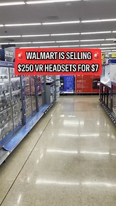 Walmart discounted these $250 VR Headsets to just $7 each 🔥🚀 Keep in mind not every store is going to have this deal 💯 If you want to find deals like these the moment they happen, comment “JOIN” and i’ll invite you to our FREE Discord group 🔥 | Clearancecompass