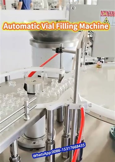 Automatic Vial Filling Machine - Pharmaceutical Industry #pharma #vial #pharmaceuticalindustry