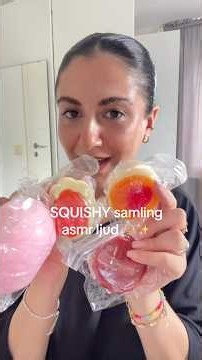 SQUISHY SAMLING & asmr 🎤💕🐙 #squishy #squish #squishies #asmr