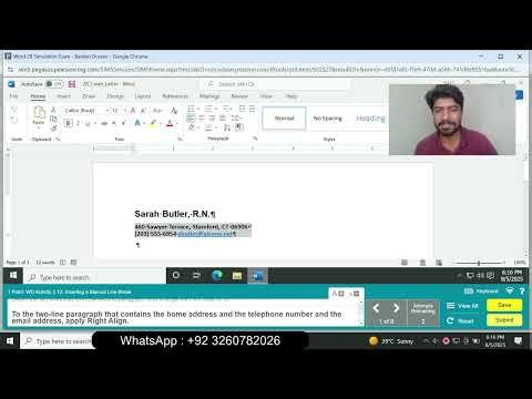 Word 2B Simulation Exam | word 2B Simulation Exam | Word 2A and 2B Simulation Exam | Word 2A