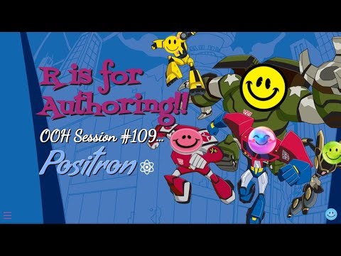 R for Authoring Open Office Hours #109 - Positron!!