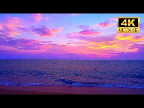 🌊 Relaxing 4K Waves and Ocean Sounds in 4K: Sleep and Relaxation | ASMR