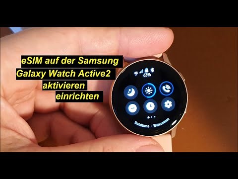 Activating and setting up eSIM on Samsung Galaxy Watch Active2 LTE (o2) | SeppelPower