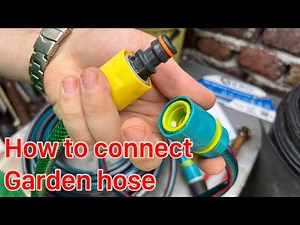 How to extend Garden hose. Easy way.