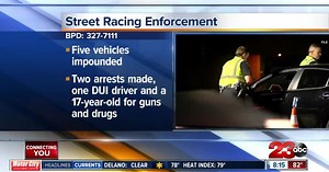 Bakersfield Police Department conducting street racing enforcement operations