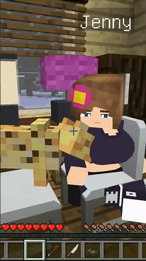 Подработка с Дженни #Майнкрафт #Minecraft #jennymodminecraft #jennymod #minecraftjennymod #дженнимод
