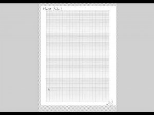 Utilisation papier semi-log avec électrophorèse