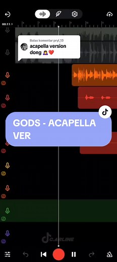 Membalas @pryl_13 GODS Acapella ver😉 #LeagueOfLegend #NewJeans #GODS #acapella #music #foryoupage #bandlab