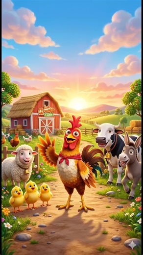 Bartolito: El Gallo y la Pata - Dibujos Animados