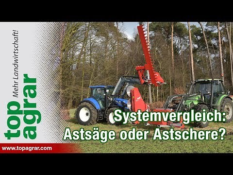 Fliegl Pruning Shears vs. Pruning Saw: The Top Agrar System Comparison