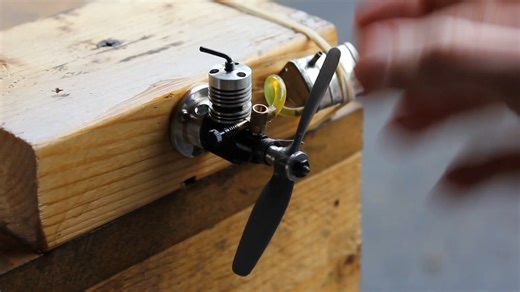 启动AE 0.1CC微型压燃发动机 | AE 0.1CC Diesel Model Engine Micro