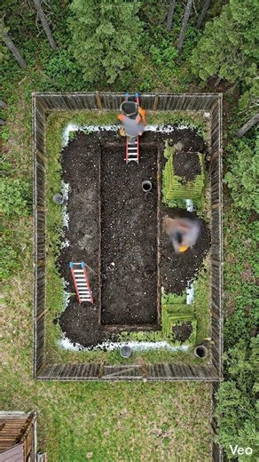 Secret Underground Bunker Built Under Cabin Backyard