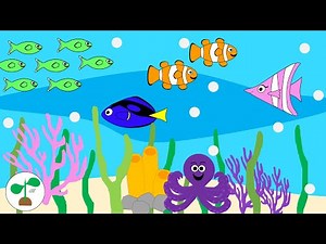 Baby Sensory Video | Under The Sea | Fun Music and Bright Animations
