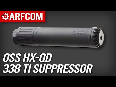 Revolutionary Suppressor Technology!? OSS HX-QD 338 TI