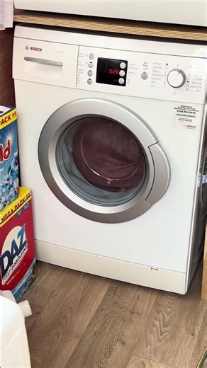 Bosch WAE28462 washing machine || Very unbalanced spin start