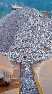 Barge unloading-Satisfying video | USA Machines Channel