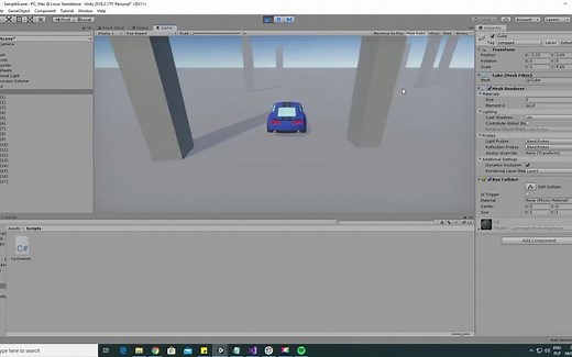 Unity3D汽车控制游戏教程