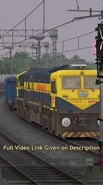 Goods Wagons Shunting | Train Simulator | Train Game Shorts | Rail Road #shorts #train #gaming