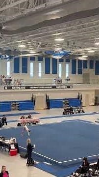 Level 4 Gymnast/ Floor routine/ Score🥈/Gasparilla Invite 2025 #floorroutine #level4