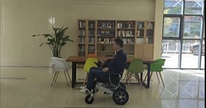 2x250W Motor Power, Electric Wheelchair for Adults Intelligent Power Wheelchairs, Travel Size, User-Friendly, Manual Folding, 20 Miles Long Travel Range, Folding Power Chair, Up to 330Lbs