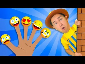 Finger Family Emoji Song + More | Tigi Boo Kids Songs