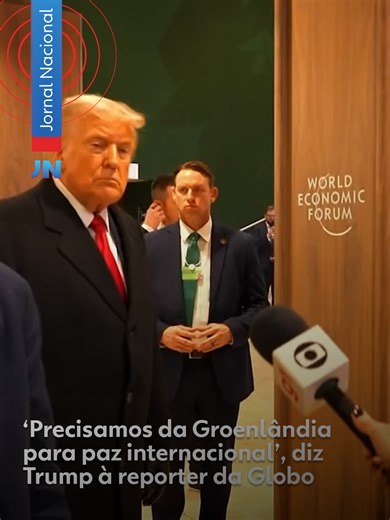 Trump em Davos: Acordo sobre Groenlândia com a Otan