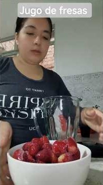 🍓 Homemade Strawberry Juice