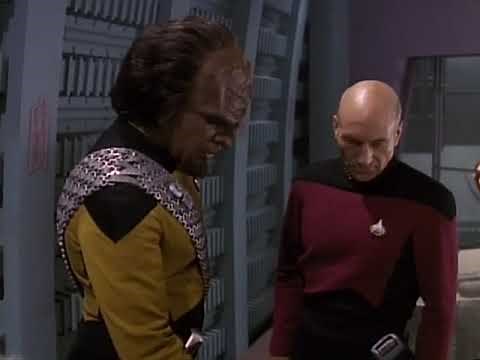 Picard, Data, and Worf Explore The Promellian Battle Cruiser Bridge Part 2