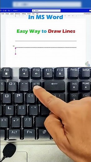 Discover 3 Simple MS Word Tricks to Create Stylish Lines