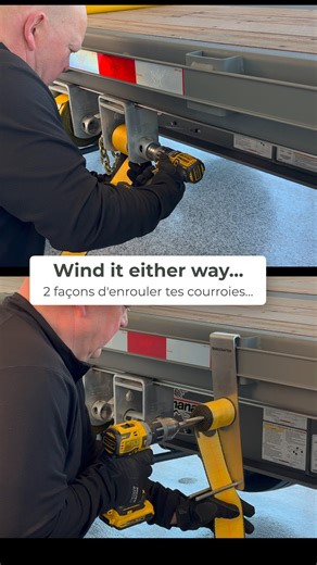 RigCraftor on Instagram: "In the winch. Out of the winch. 💪 Either way, the Fork for Strap Winder gets it done with less strain on your body. Get yours today 👉 link in bio! #truckers #tools #flatbedtrailer #prevention #RigCraftor"