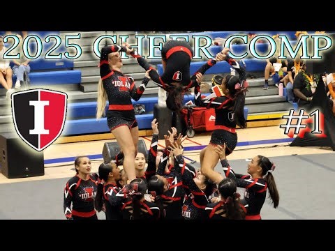 2025 ILH Cheer Comp 1 - 'Iolani Varsity [4K]