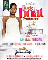 Rock The Boat: Toronto Carnival All White Yacht Party 2026