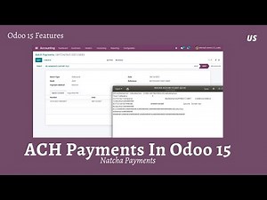 Odoo ACH Payments || Natcha Payments In Odoo || Automated Clearing House