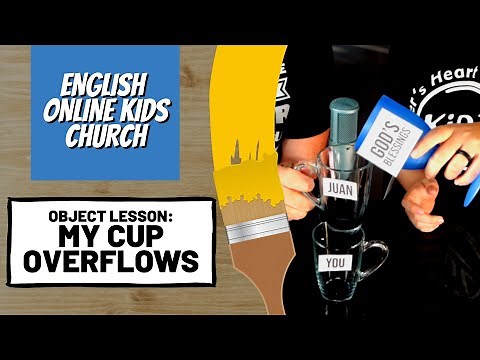 Object Lesson about Giving | My cup overflows | FHKidz | 8 August 2021