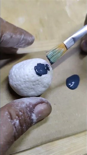 DIY MAKING PET THE ROCKS WITH CLAY #diy #clay #pettherocks