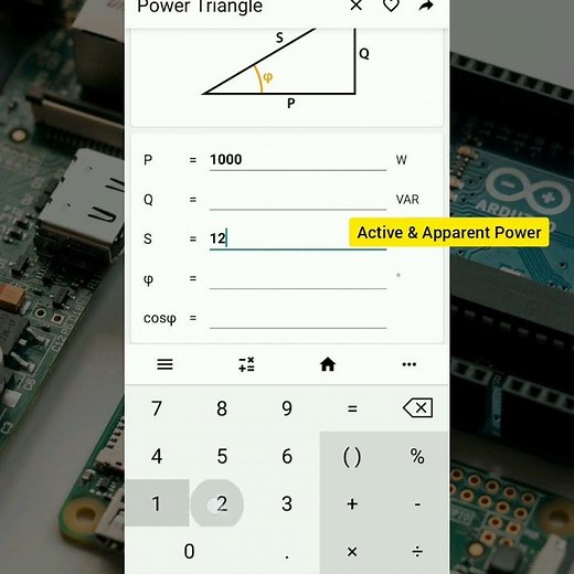 Power Triangle Calculator