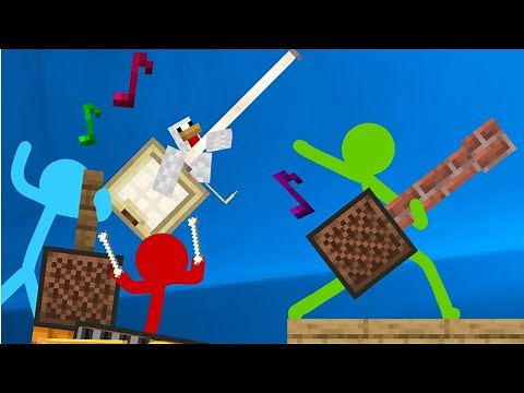 Note Block Battle - Animation vs. Minecraft Shorts Ep 16 (by @alanbecker ) reverse, AVM Shorts