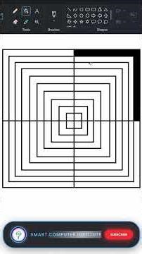 MS Paint Illusion Effect 😱 | Mind-Blowing Trick You Must Try!