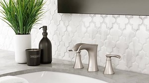 Pfister Vaneri Single Handle Single Hole Bathroom Faucet in Polished Chrome LF-042-VRICC