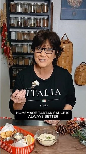 Easy Homemade Tartar Sauce (Better Than Store-Bought) #seafoodnight #shorts